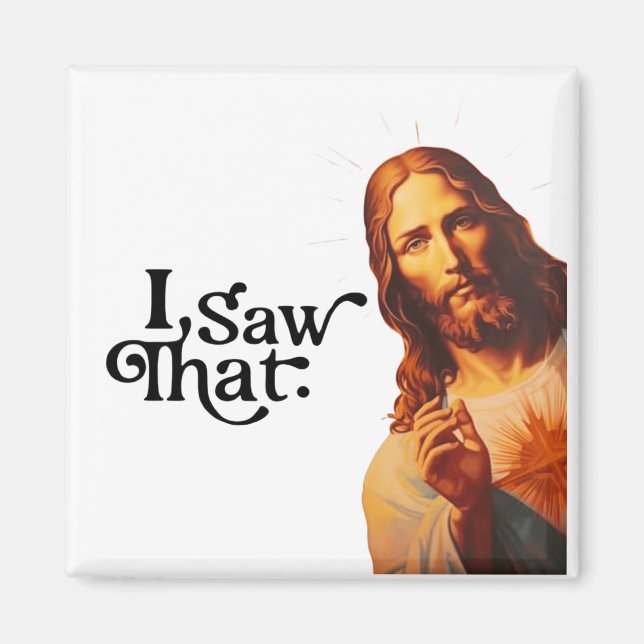 Íman Eu Vi Isso, Arte de Jesus, Eu Vi Esse Jesus (Frente)