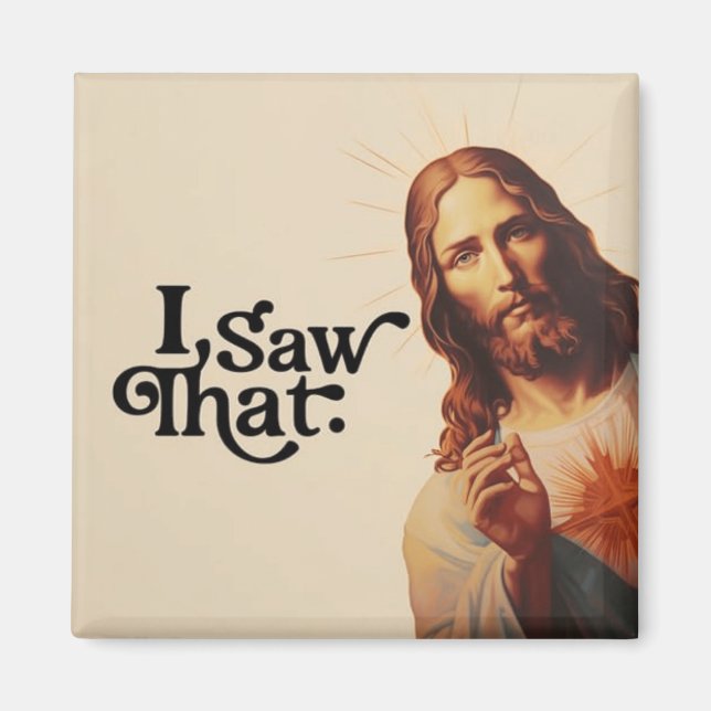 Íman Eu Vi Isso, Arte de Jesus, Eu Vi Esse Jesus (Frente)