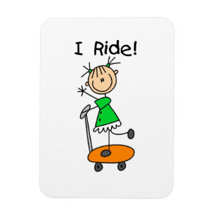 Íman Eu viajo - Garota no Patinete