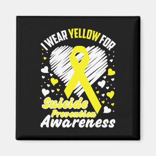 Íman Eu Visto Amarelo Pela Consciência Da Prevenção Ao 