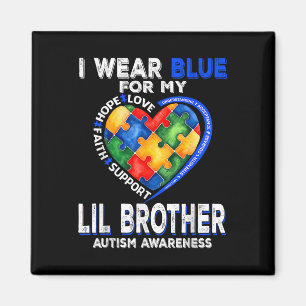 Íman Eu Visto Azul Para Meu Irmão Idiota Autismo Mo