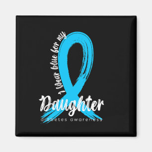 Íman Eu Visto Azul Para Minha Filha Diabetes Sensibiliz