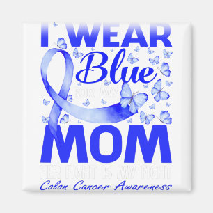 Íman Eu Visto Azul Para Minha Mãe Consciência Do Canc