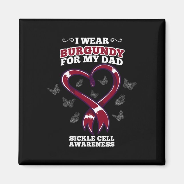 Íman Eu Visto Burgundy Para Meu Pai Célula Falsiforme 5 (Frente)