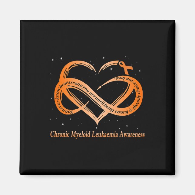 Íman Eu Visto Laranja Para O Guerreiro Da Leucemia Miel (Frente)