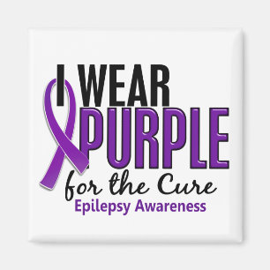 Íman Eu visto o roxo para a epilepsia da cura 10