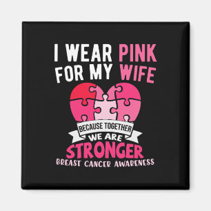 Íman Eu Visto Rosa Para A Minha Mulher Cancer Sensibili