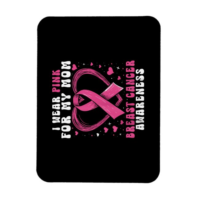 Íman Eu Visto Rosa Para Minha Mãe Cancer Sensibilização (Vertical)