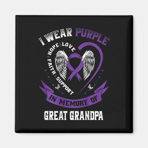 Íman Eu Visto Roxo Em Memória Do Avô Excelente Pancreat