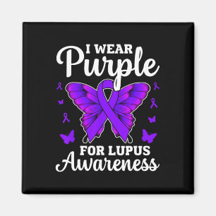 Íman Eu Visto Roxo Para A Consciência Do Lupus Mês Borb
