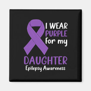 Íman Eu Visto Roxo para a Minha Filha Epilepsia Sensibi