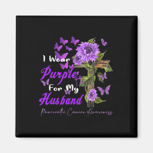 Íman Eu Visto Roxo Para Meu Câncer de pâncreas Husbynn 