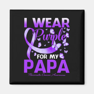 Íman Eu Visto Roxo Para Meu Papá Câncer de pâncreas Awa