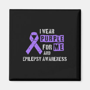 Íman Eu Visto Roxo Para Mim E Epilepsia Dia Da Consciên