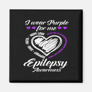 Íman Eu Visto Roxo Para Mim Guerreiro Combatendo Epilep
