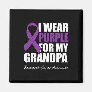Íman Eu Visto Roxo Para O Meu Câncer de pâncreas De Avô