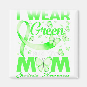 Íman Eu Visto Verde Para Minha Mãe Sensibilização Para 