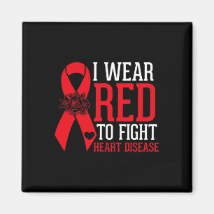 Íman Eu Visto Vermelho Para Combater Doenças Cardíacas 
