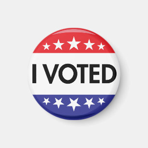 Íman Eu Votei O Botão 2020 Eleição