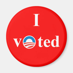 Íman Eu votei para Obama