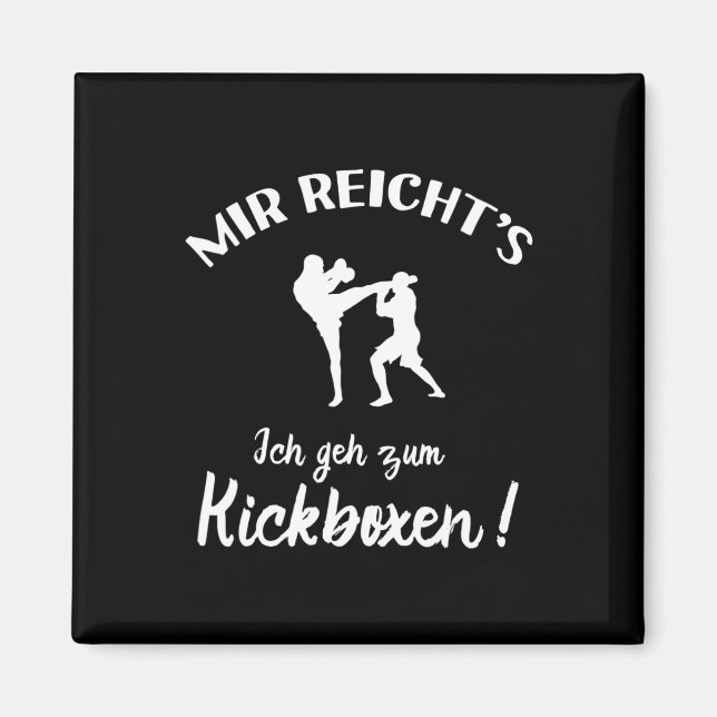 Íman Eu vou para Kickboxing - Kick-boxer Kickboxing (Frente)