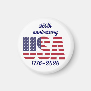 Íman EUA 250º Aniversário Semiquincentenário 1776–2026