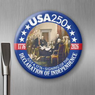 Íman EUA 250 - 1776-2026 - Declaração de independência