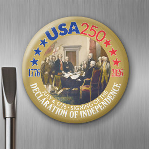Íman EUA 250 - 1776-2026 - Declaração de independência