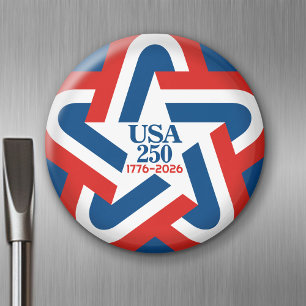 Íman EUA 250 - 1776-2026 Vintage Star Design