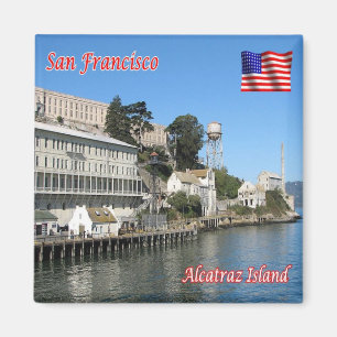 Íman EUA Alcatraz da Praça de São Francisco