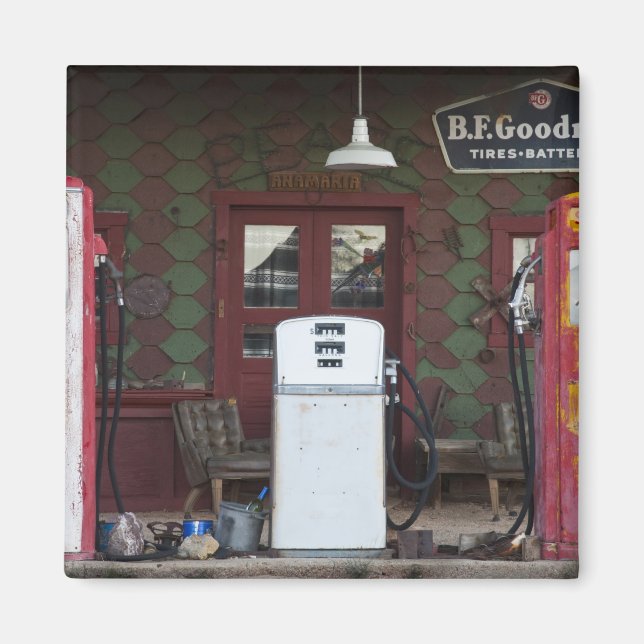 Íman EUA, Arizona. Cloreto Ghost Town, gás antigo (Frente)