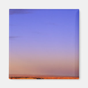 Íman EUA, Arizona, Grand Canyon NP. Lua no céu como