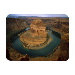 Íman EUA, Arizona. Horseshoe Bend mostrando erosão por