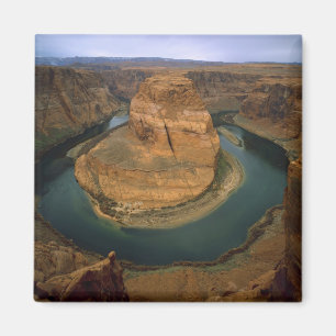 Íman EUA, Arizona. Horseshoe Bend mostrando erosão por