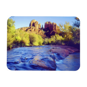 Íman EUA, Arizona, Sedona. Cathedral Rock refletindo 2