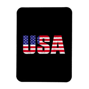 Íman EUA Bandeira Patriótica Americana Para Homens Meni