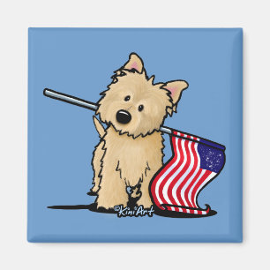 Íman EUA Cairn Terrier Magnet