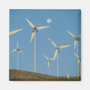 Íman EUA, Califórnia, Altamont Pass, geradores eólicos.