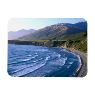 Íman EUA, Califórnia, Big Sur, baía ao longo da Rodovia