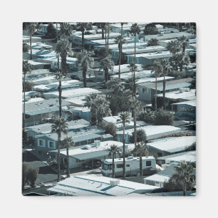 Íman EUA, Califórnia, Palm Springs. Parque de trailers