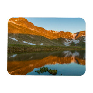 Íman EUA, Colorado, Mt. Evans. Reflexo do Summit Lake