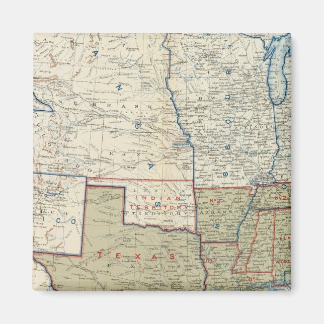 Íman EUA Dez 1861 (Frente)