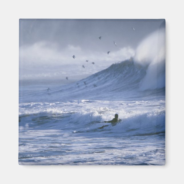 Íman EUA, Estado de Washington, La Push. Man kayak (Frente)