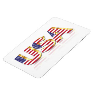 Íman EUA - Estados Unidos da América - Bandeira - Patr
