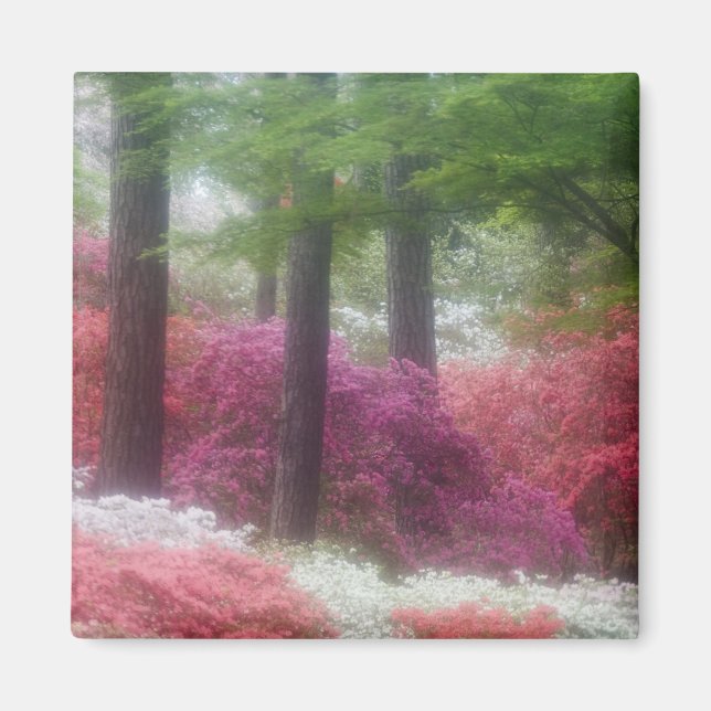Íman EUA; Geórgia; Pine mountain. Azaléias em (Frente)