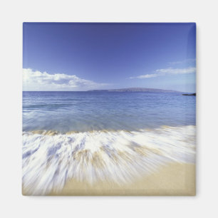 Íman EUA, Havaí, Maui, Ondas chegando em Makena