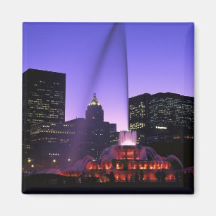 Íman EUA, IL, Chicago. Fonte Buckingham em Grant