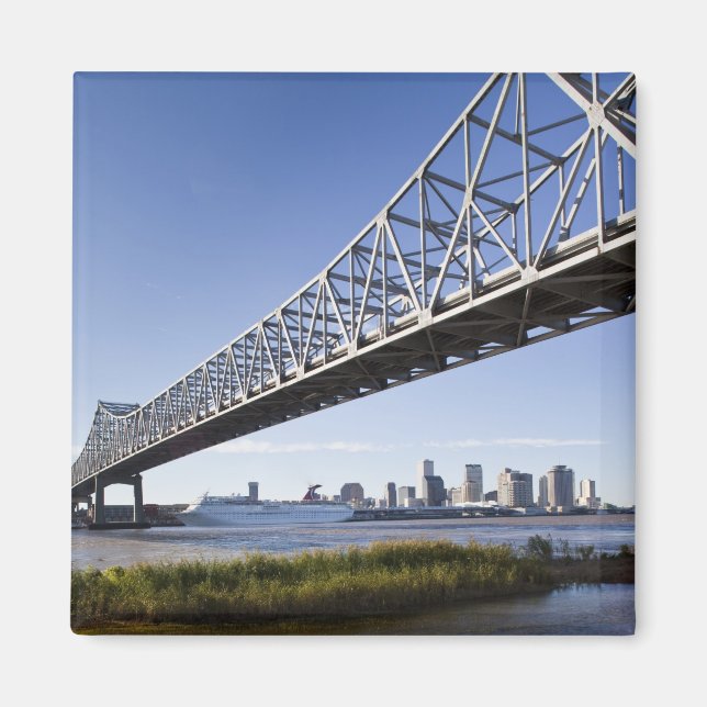 Íman EUA, Louisiana, Nova Orleans. Horizonte a partir d (Frente)