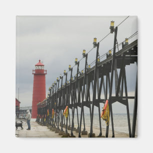 Íman EUA, Michigan, Costa do Lago Michigan, Grand Haven