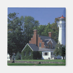 Íman EUA, Michigan, Lago Huron. Port Sanilac